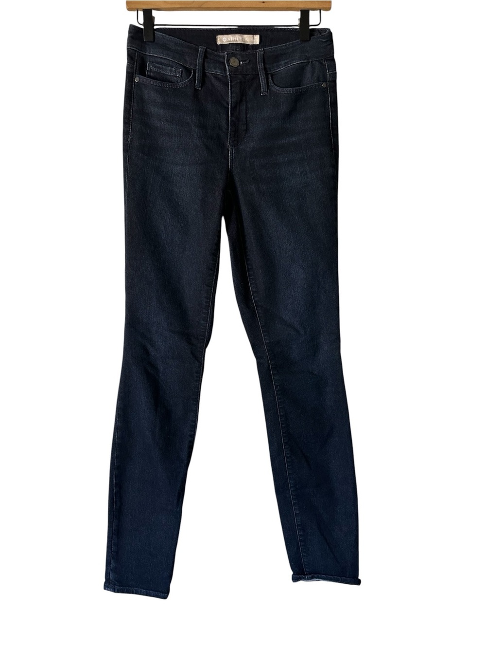 Athleta 4T Women's Dark Indigo Skinny Jeans Sculptek Stretch